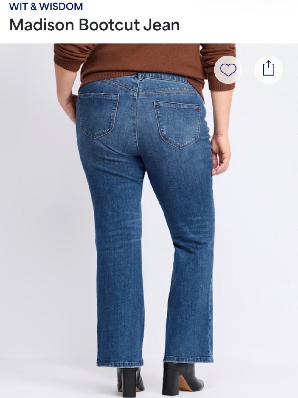 Brand New-Wit & Wisdom Jeans